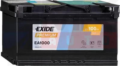 Aku Exide 100Ah 900A/ - + - EA1000