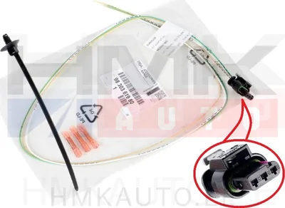 Pistik juhtmetega 3-klemmi (kõrgusandur) OEM Citroen/Peugeot - PSA  9830361980 - OE - 100% Genuine Part