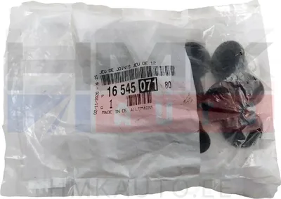 Klapisääre tihendikomplekt 12tk. OEM Citroen/Peugeot 1,2THP - PSA  1654507180 - OE - 100% Genuine Part