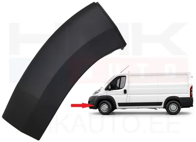 Esistange rattakoopa liist vasak Jumper/Boxer/Ducato 2014-  (tumehall) - 7530109