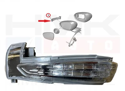 Suunatuli peeglis vasak Citroen C3, C5, DS3 /Peugeot 508 - 23G1195E