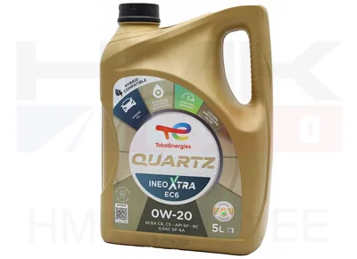 Mootoriõli TOTAL Quartz Ineo XTRA EC6 0W-20 5L - TOT INEO XTRA EC6 0W20 5L - Total/Elf