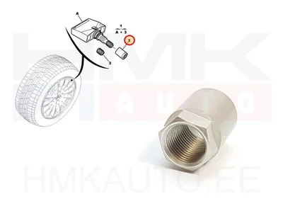 Rehvirõhu anduri mutter OEM Citroen/Peugeot - PSA  5430T3 - OE - 100% Genuine Part