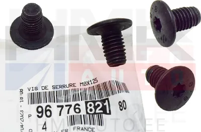 Ukselukusti kinnituspolt OEM Citroen/Peugeot  M8x1,25 (1tk.) - PSA  9677682180 - OE - 100% Genuine Part