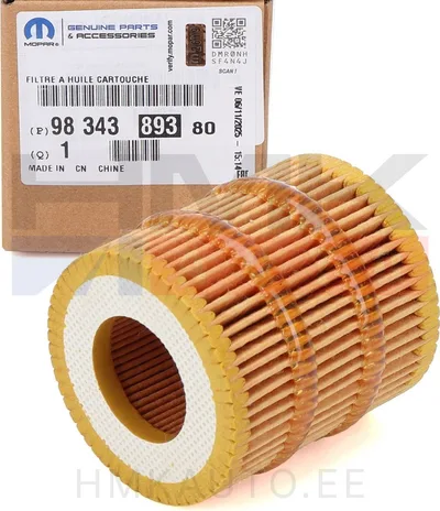 Õlifilter OEM Citroen/Peugeot 1,6 EP6LTC - PSA  9834389380 - OE - 100% Genuine Part