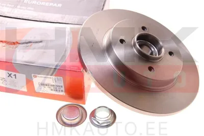 Piduriketas tagumine laagriga OEM Citroen C4, DS4, DS5, Berlingo 2008-2018 / Peugeot 308, 3008, 5008, Partner 2008-2018  268/12 - EUR  1619238880 - OE - Eurorepar/Essential Parts