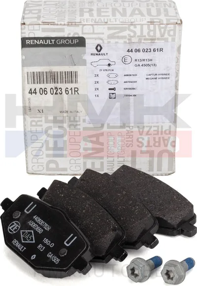 Piduriklotside komplekt tagumine OEM Renault Captur II / Megane IV - REN  440602361R - OE - 100% Genuine Part