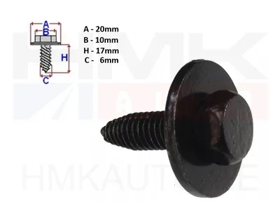 Polt M6x1,00-L20 Citroen/Peugeot - C60615