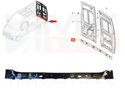 Tagapaneel OEM Renault Master III - REN  852489411R - OE - 100% Genuine Part