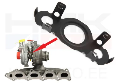 Turbo õli tagasivoolutoru tihend OEM Citroen/Peugeot 2,0/2,2BlueHDi 16- - PSA  169857J - OEM (no box)