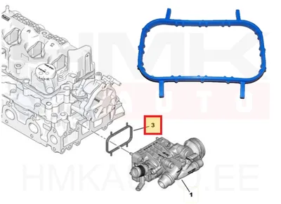 Termostaadi tihend OEM Citroen/Peugeot 1,5BlueHDI DV5R - PSA  9813021980 - OE - 100% Genuine Part