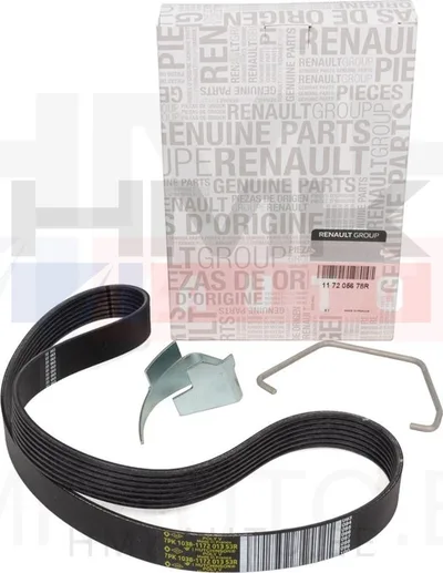 Mitmikkiilrihm elastne 7PK1038 OEM Renault Arkana/Dacia Duster 1,6SCe - REN  117205678R - OE - 100% Genuine Part