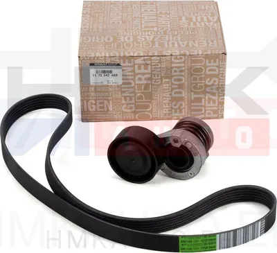 Mitmikkiilrihma komplekt OEM Renault/Dacia/Nissan 1,5BluedCi 2019->>117205825R - REN  117204246R - OE - 100% Genuine Part