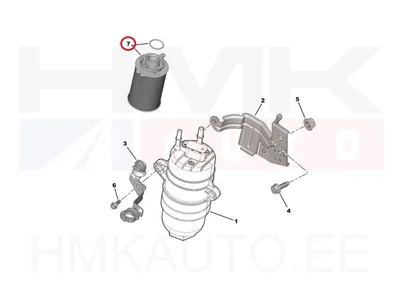 Kütusefilter OEM Jumper/Boxer/Ducato MCA 2,2HDI 2024- - PSA  1686521980 - OE - 100% Genuine Part