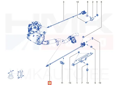 NOx andur OEM Renault Kadjar 1,5DCI - REN  227901939R - OE - 100% Genuine Part