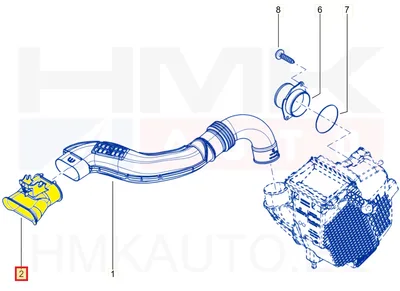 Õhuvõttur OEM Renault Express 2021- - REN  960153569R - OE - 100% Genuine Part
