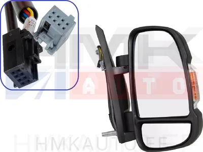 Küljepeegel parem elektriline Jumper/Boxer/Ducato 06-  (lühike jalg, W16W, klapitav) - 7850147AG - OEM (no box)