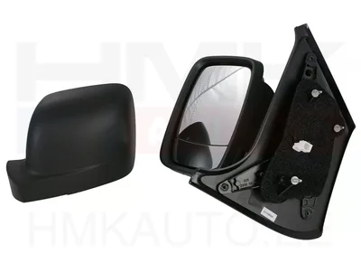 Küljepeegel vasak elektriline Renault Trafic III (lühike jalg, must) - 7850565AG - OEM (no box)