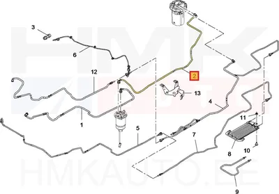 Kütusetoru OEM Renault Trafic III 2014- - REN  175064108R - OE - 100% Genuine Part
