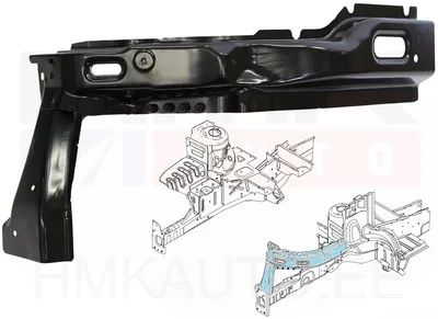 Esipaneeli ühendustugi(laterna raam) vasak OEM Jumper/Boxer/Ducato 2014- - PSA  1692370280 - OE - 100% Genuine Part