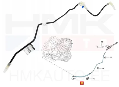 Sidurisilindri toru OEM Renault Master III 2010- FWD - REN  308514690R - OE - 100% Genuine Part