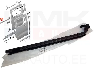 Liugukse juhtsiin parem keskmine OEM Jumpy/Spacetourer/Expert/Traveller/Proace 2016- L1 - PSA  9839365180 - OE - 100% Genuine Part