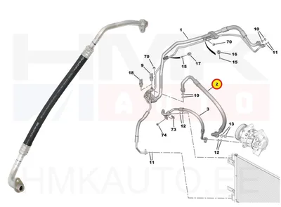 A/C toru, madalsurve OEM Citroen Jumpy/Peugeot Expert 2016- - PSA  9838822580 - OE - 100% Genuine Part