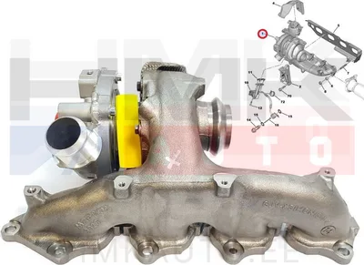 Turbolaadur OEM Citroen/Peugeot 2,0HDi - PSA  1611284680 - OE - 100% Genuine Part