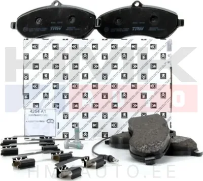 Piduriklotside komplekt eesmine OEM Citroen Jumpy/Peugeot Expert/Fiat Scudo 2007-  >>1673601380 - PSA  4254A1 - OE - 100% Genuine Part