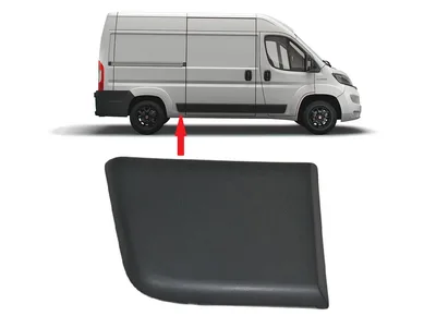 Külgpaneeli eesmine liist parem OEM Jumper/Boxer/Ducato 2018- L2 (must) - PSA  1685341880 - OE - 100% Genuine Part