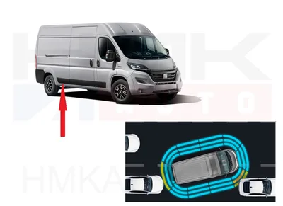 Külgpaneeli eesmine liist parem OEM Jumper/Boxer/Ducato MCA 2021- L3 (360° Parking) - PSA  1694137080 - OE - 100% Genuine Part