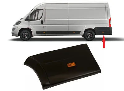 Külgpaneeli tagumine liist vasak OEM Jumper/Boxer/Ducato 2018-  (L4) (must) - PSA  1685339480 - OE - 100% Genuine Part