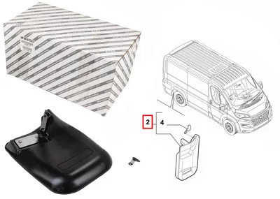 Porikumm tagumine parem OEM Jumper/Boxer/Ducato 06- 16" (tiivalaiendiga) - FIAT  735450606 - OE - 100% Genuine Part