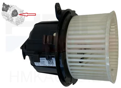 Salongiventilaator OEM Peugeot 208/2008 (-11.2019) - PSA  9833380480 - OE - 100% Genuine Part