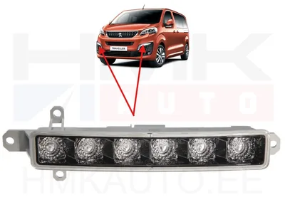 Päevasõidutuli LED OEM Citroen Jumpy/Peugeot Expert 2016- - PSA  9824531480 - OE - 100% Genuine Part
