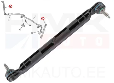 Stabilisaatori otsavarras eesmine OEM DS4, DS7/Peugeot 308, 408 - PSA  9844061480 - OE - 100% Genuine Part