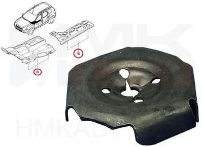 Kuumapleki mutter OEM Renault /Dacia M24x5 - REN  7703041045 - OE - 100% Genuine Part