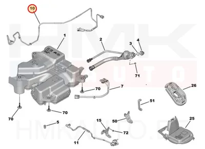 AdBlue toru OEM Citroen Jumpy/Peugeot Expert 2,0BlueHDi 2016- >>9837671980 - PSA  9820991480 - OE - 100% Genuine Part
