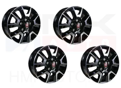 Valuvelgede komplekt (4tk.) 16" OEM Ducato 2014-  5x118 ET68 (koos "FIAT" kapsliga) - FIAT  1374083080/KIT - OE - 100% Genuine Part