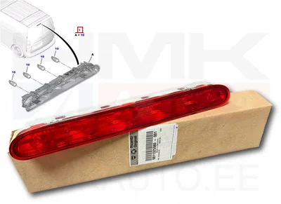 Lisapidurituli OEM Citroen Jumpy/Peugeot Expert 2016-  (2 uksega) - PSA  9811325980 - OE - 100% Genuine Part