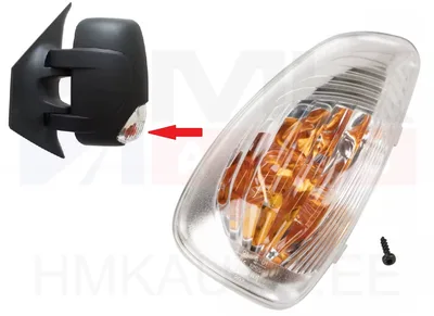 Suunatuli peeglis vasak "oranz" Renault Master 2010- (16W pirn) - 5590027AG - OEM (no box)