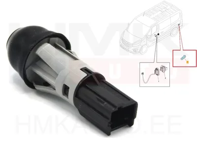 Ukselüliti tagauksele OEM Renault Trafic II,III - REN  7700433016/L - OEM (no box)
