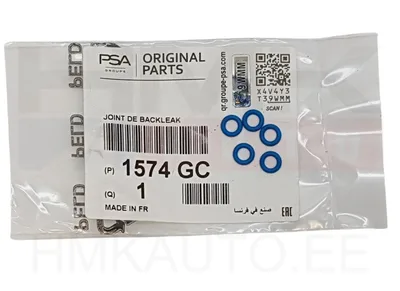 Pihusti tagasivoolutoru tihendikomplekt OEM Citroen/Peugeot DW10C - PSA  1574GC - OE - 100% Genuine Part