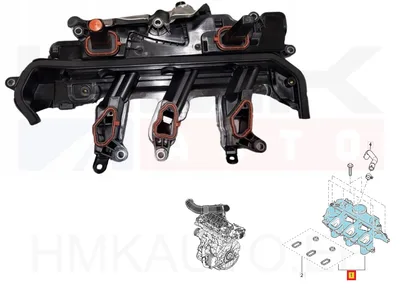Karterituulutuse klapp/õliseparaator OEM Renault Master 2,3DCi 2019- - REN  118304798R - OE - 100% Genuine Part
