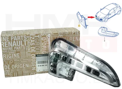 Päevasõidutuli LED parem OEM Renault Megane III - REN  266006674R - OE - 100% Genuine Part