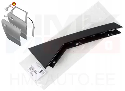 Tagaukse katteliist tagumine parem OEM Peugeot 508 - PSA  9327EF - OE - 100% Genuine Part