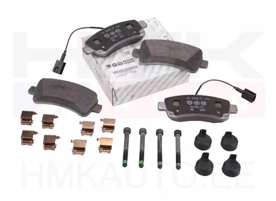 Piduriklotside komplekt tagumine OEM Jumper/Boxer/Ducato 2014- 16" (2 anduriga) - FIAT  77367094 - OE - 100% Genuine Part