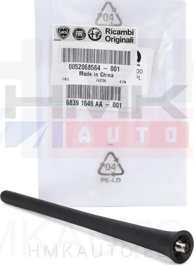 Antenni vars OEM Jumper/Boxer/Ducato 2021- (pikkus 180mm) - FIAT  52068564 - OE - 100% Genuine Part