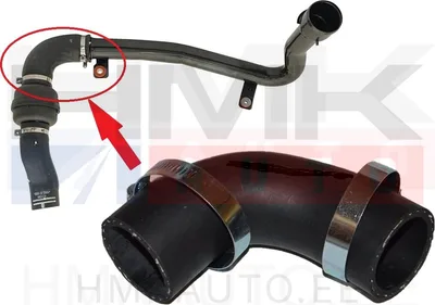 Turbo õhutoru(keskmine osa) Jumper/Boxer 2.0-2.2BlueHDi Euro6 - JAD  149179J/1 - Prottego