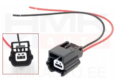Pistik juhtmetega 2-klemmi (numbrivalgusti) Renault Clio IV/Megane III/Scenic III/Trafic III/Master II - III - PI02-008